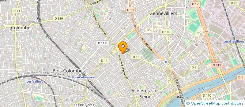 localisation de l'entreprise MONSIEUR AHMED TANVIR à ASNIERES-SUR-SEINE