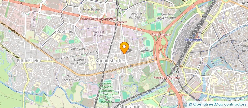 localisation de l'entreprise MONSIEUR AHMED TAOUIL à STRASBOURG