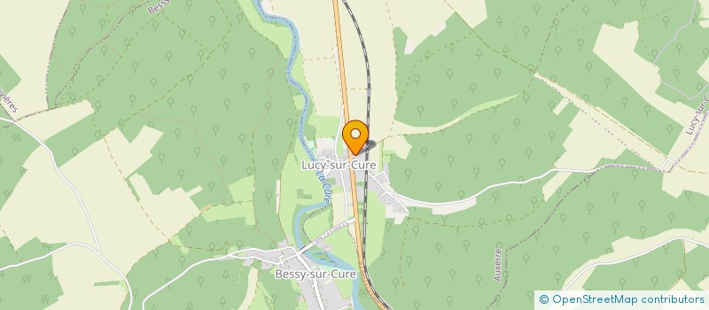 localisation de l'entreprise MONSIEUR AHMED TAOUSSART  LUCY-SUR-CURE