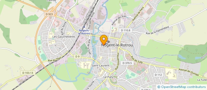 localisation de l'entreprise MONSIEUR AHMED TAYBI à NOGENT LE ROTROU