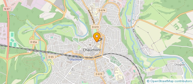 localisation de l'entreprise MONSIEUR AHMED TEJ à CHAUMONT