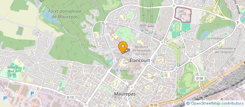 localisation de l'entreprise MONSIEUR AHMED TEKIA  MAUREPAS