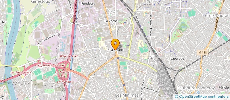 localisation de l'entreprise MONSIEUR AHMED TERFAS à TOULOUSE