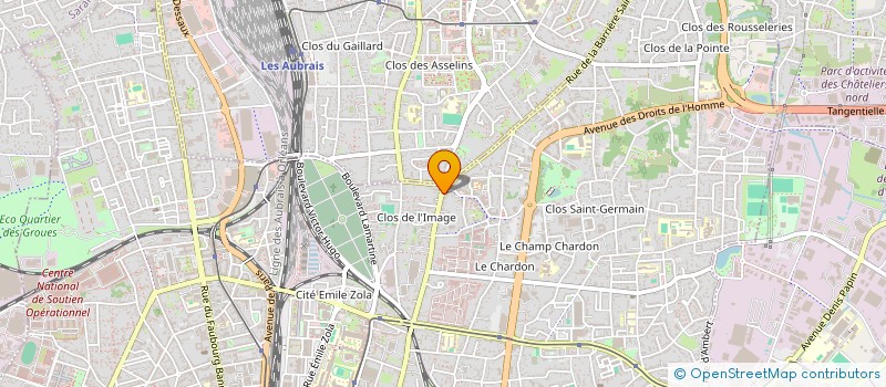localisation de l'entreprise MONSIEUR AHMED TIZZAOUI à ORLEANS