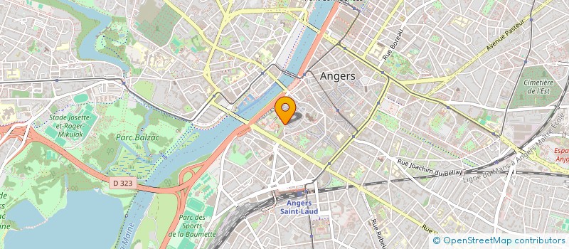 localisation de l'entreprise MONSIEUR AHMED TKIMZATE à ANGERS