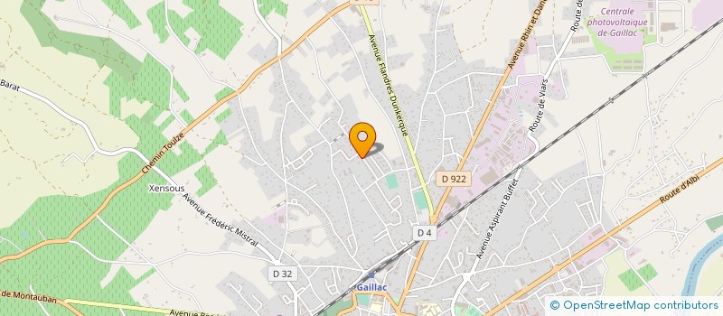 localisation de l'entreprise MONSIEUR AHMED TLIDJANE à GAILLAC