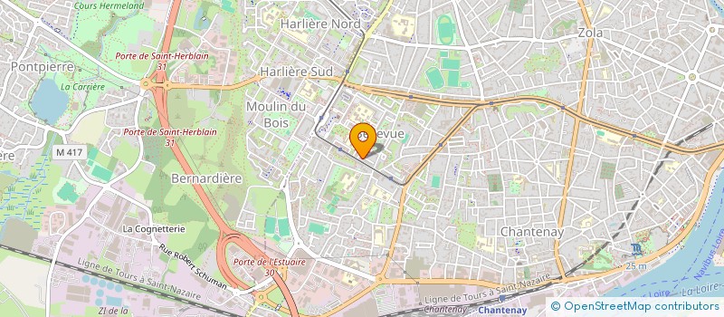 localisation de l'entreprise MONSIEUR AHMED TLILI à NANTES