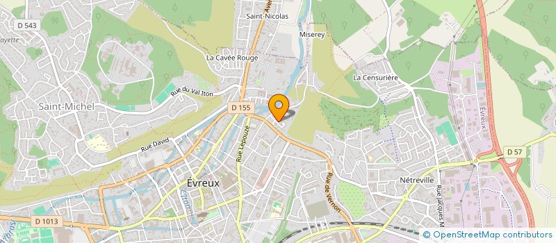 localisation de l'entreprise MONSIEUR AHMED TOUALBIA  EVREUX