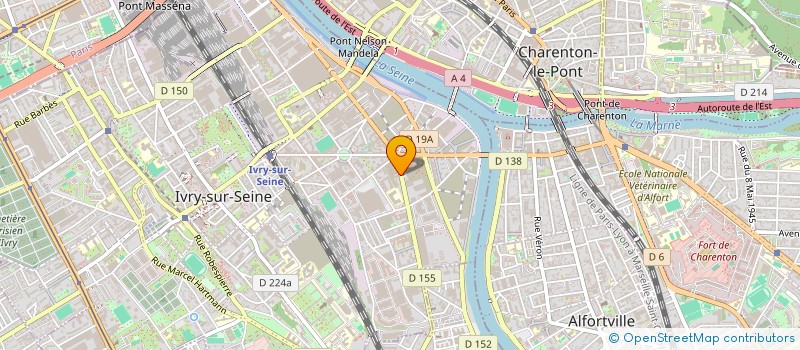 localisation de l'entreprise MONSIEUR AHMED TOUATI  IVRY-SUR-SEINE