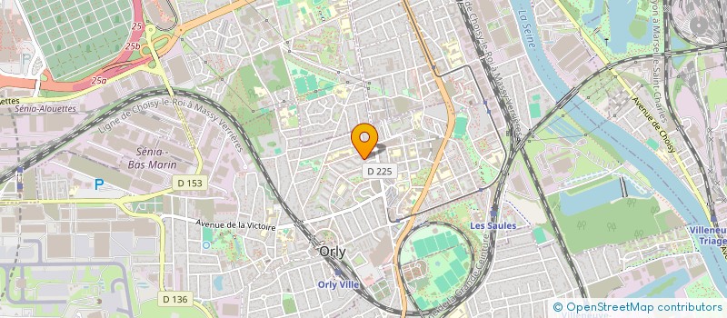 localisation de l'entreprise MONSIEUR AHMED TRAORE  ORLY