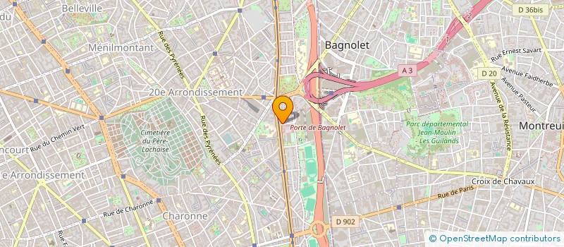 localisation de l'entreprise MONSIEUR AHMED TRAORE  PARIS