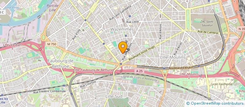 localisation de l'entreprise MONSIEUR AHMED UHAKOU à LILLE