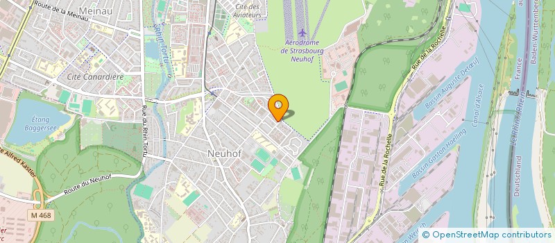 localisation de l'entreprise MONSIEUR AHMED WAHABI à STRASBOURG