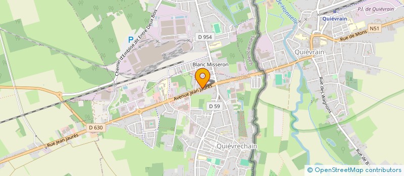 localisation de l'entreprise MONSIEUR AHMED WEHIB SAID  QUIEVRECHAIN