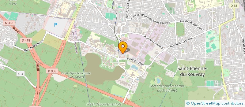 localisation de l'entreprise MONSIEUR AHMED YABAL LO  SAINT-ETIENNE-DU-ROUVRAY