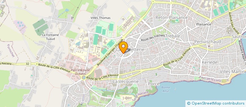 localisation de l'entreprise MONSIEUR AHMED YAGOUB  SAINT-NAZAIRE