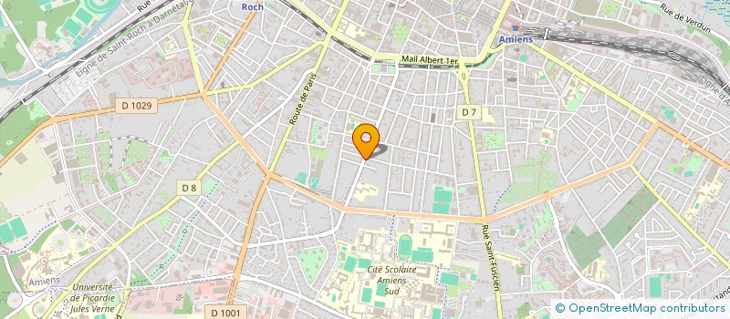 localisation de l'entreprise MONSIEUR AHMED YAHIAOUI à AMIENS