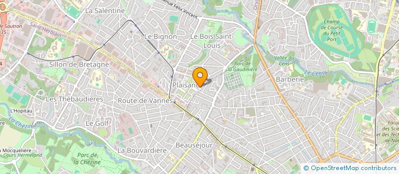 localisation de l'entreprise MONSIEUR AHMED YAHYA HARON à ORVAULT