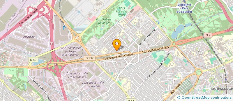 localisation de l'entreprise MONSIEUR AHMED YAHYAOUI à AULNAY-SOUS-BOIS