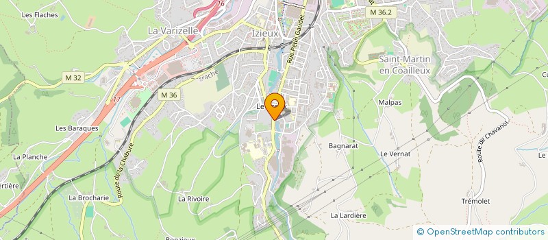 localisation de l'entreprise MONSIEUR AHMED-YASSIN KLEIN à SAINT-CHAMOND