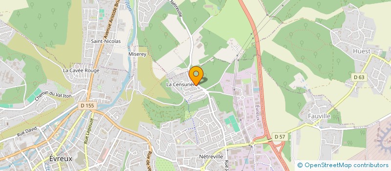 localisation de l'entreprise MONSIEUR AHMED-YASSIN OUCHANI à EVREUX