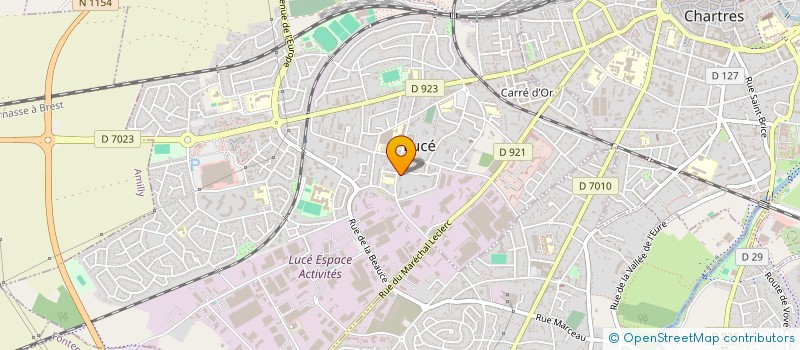 localisation de l'entreprise MONSIEUR AHMED YOUCEF IBRAHIM à LUCE