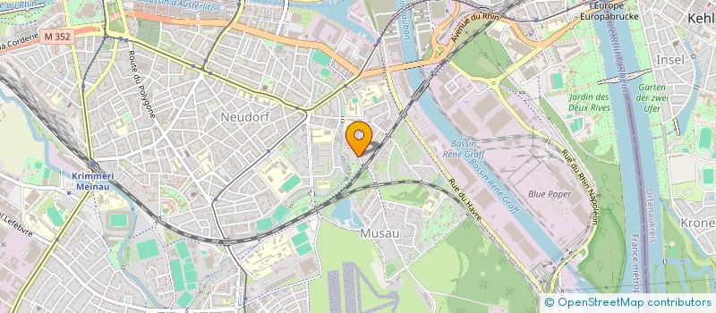 localisation de l'entreprise MONSIEUR AHMED YOUSFI  STRASBOURG