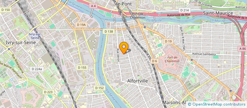 localisation de l'entreprise MONSIEUR AHMED YOUSFI à ALFORTVILLE