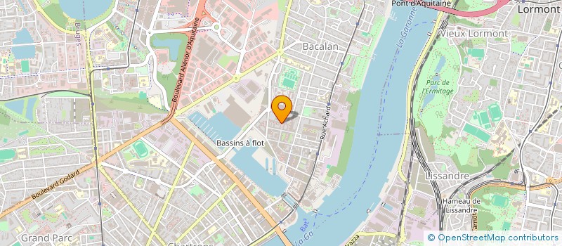 localisation de l'entreprise MONSIEUR AHMED YUSEINOV  BORDEAUX