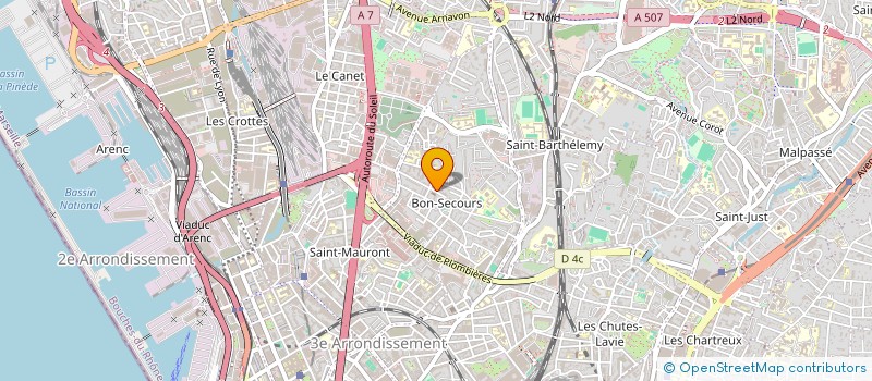 localisation de l'entreprise MONSIEUR AHMED ZAINOUDINE à MARSEILLE