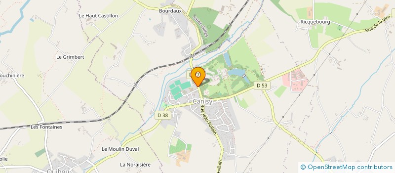 localisation de l'entreprise MONSIEUR AHMED ZAKI NACIF  CANISY