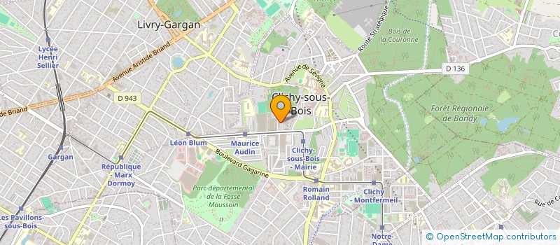 localisation de l'entreprise MONSIEUR AHMED ZAOUALI à CLICHY-SOUS-BOIS