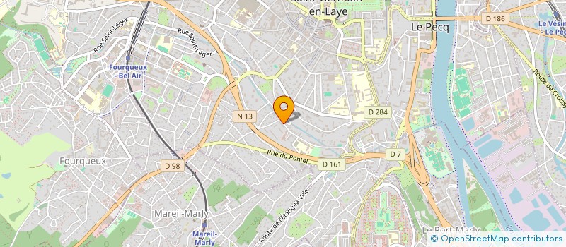 localisation de l'entreprise MONSIEUR AHMED ZARROUKI  SAINT-GERMAIN-EN-LAYE