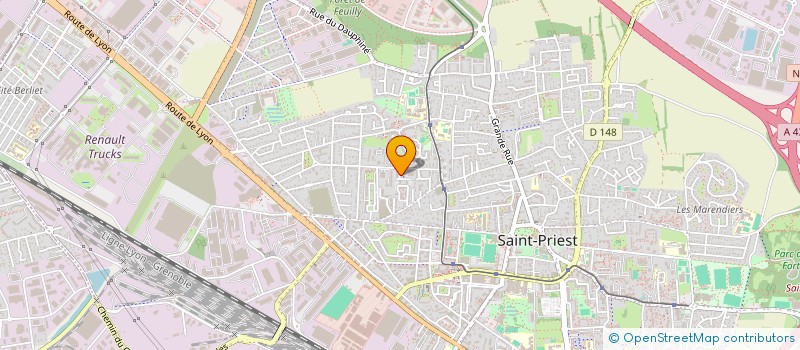 localisation de l'entreprise MONSIEUR AHMED ZEKKAR  SAINT-PRIEST