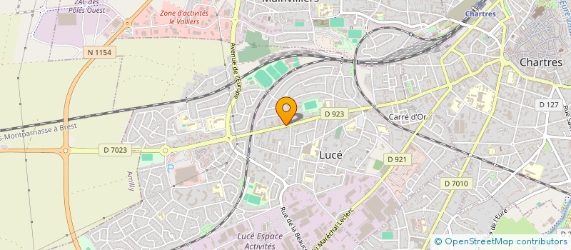 localisation de l'entreprise MONSIEUR AHMED ZELLICHE à LUCE
