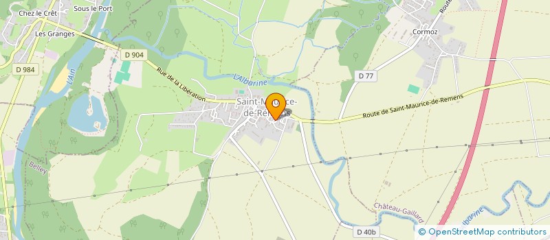 localisation de l'entreprise MONSIEUR AHMED ZEMEL  SAINT-MAURICE-DE-REMENS