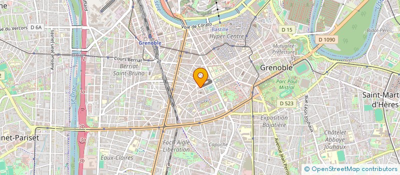 localisation de l'entreprise MONSIEUR AHMED ZEMMOUCHI à GRENOBLE