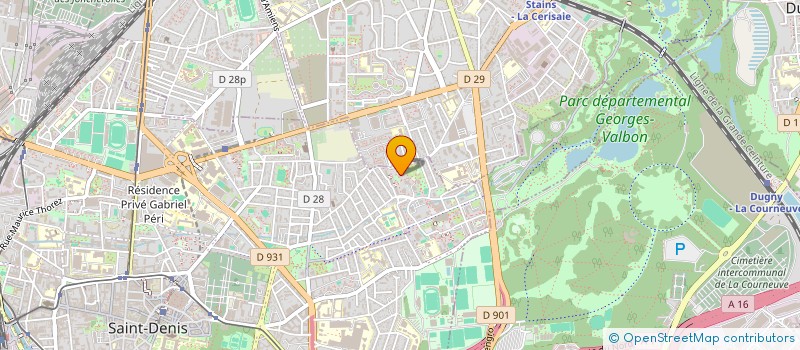 localisation de l'entreprise MONSIEUR AHMED ZENNOUCHE à SAINT-DENIS