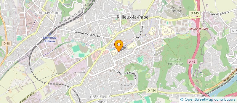 localisation de l'entreprise MONSIEUR AHMED ZERIF  RILLIEUX-LA-PAPE