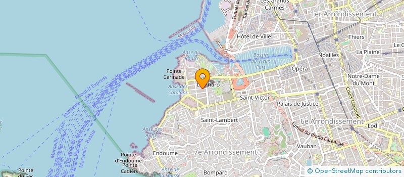 localisation de l'entreprise MONSIEUR AHMED ZIDANE  MARSEILLE