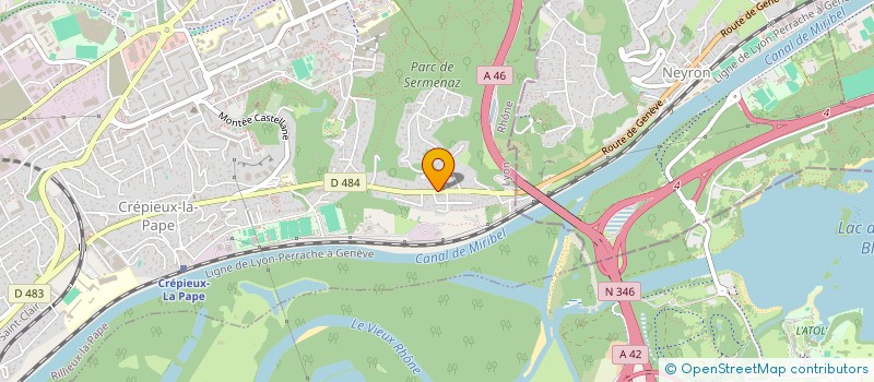 localisation de l'entreprise MONSIEUR AHMED ZIDI  RILLIEUX-LA-PAPE