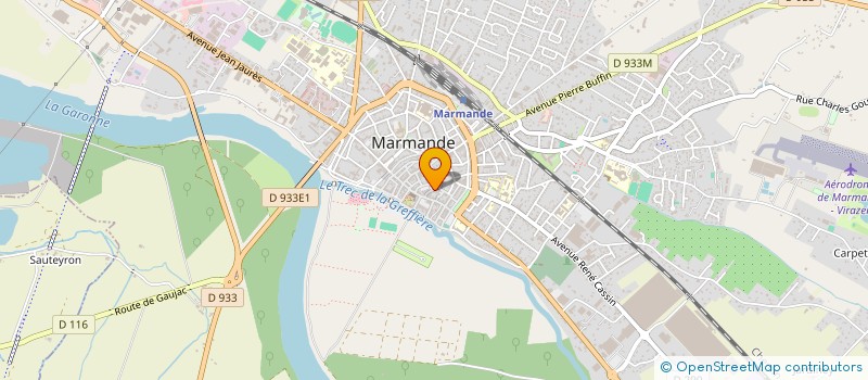 localisation de l'entreprise MONSIEUR AHMED ZIED à MARMANDE