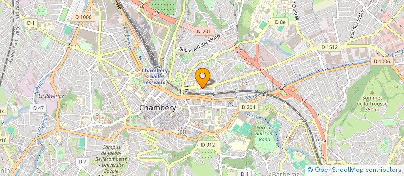 localisation de l'entreprise MONSIEUR AHMED ZOROME  CHAMBERY