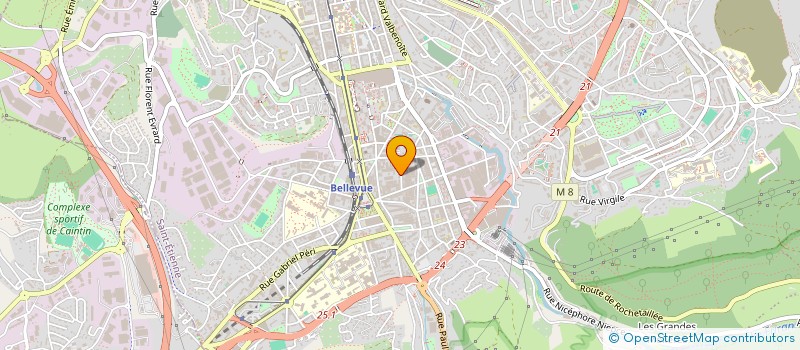 localisation de l'entreprise MONSIEUR AHMEDALLAEDDINE BOUHEMILA  SAINT-ETIENNE