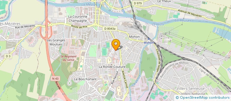 localisation de l'entreprise MONSIEUR AHMEDIN ABDULAH BARUN à CHARLEVILLE-MEZIERES