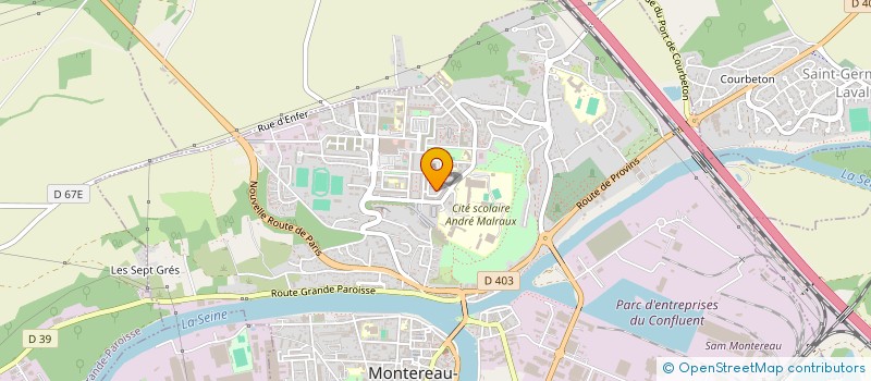 localisation de l'entreprise MONSIEUR AHMET ARSLAN à MONTEREAU-FAULT-YONNE