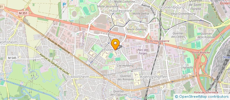 localisation de l'entreprise MONSIEUR AHMET ATES  STRASBOURG