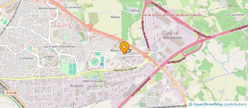 localisation de l'entreprise MONSIEUR AHMET AY  BEZIERS