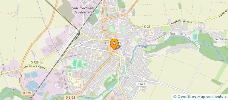 localisation de l'entreprise MONSIEUR AHMET AZAR à PITHIVIERS