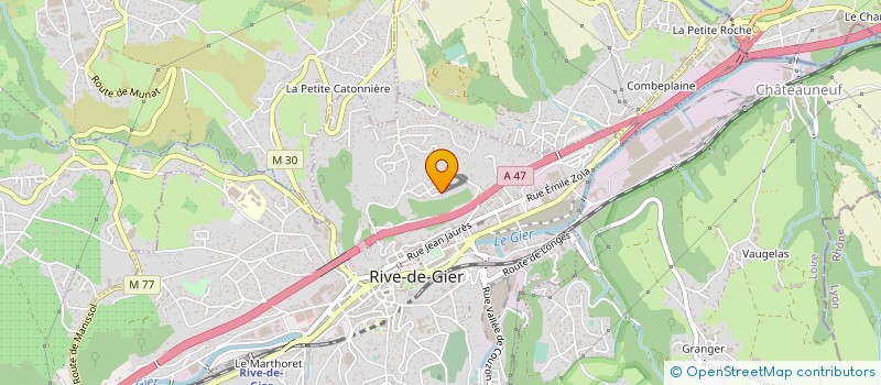 localisation de l'entreprise MONSIEUR AHMET BAGDAT à RIVE-DE-GIER